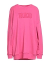 Red Valentino Woman Sweatshirt Fuchsia Size S Cotton In Pink