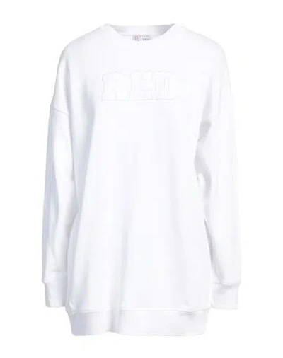 Red Valentino Woman Sweatshirt White Size M Cotton