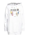 Red Valentino Woman Sweatshirt White Size S Cotton In White