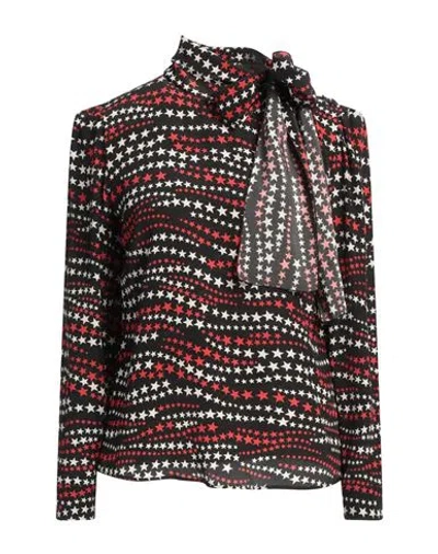 Red Valentino Woman Blouse Black Size 2 Silk