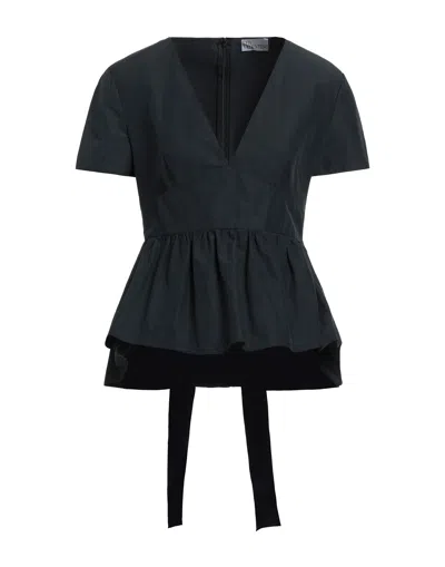 Red Valentino Blouses In Black