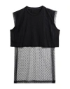 Red Valentino Woman Top Black Size M Polyamide In Black