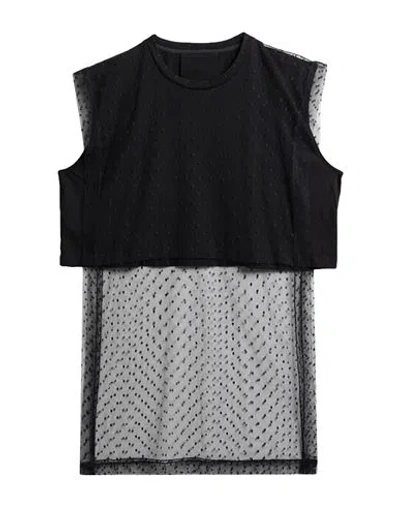 Red Valentino Woman Top Black Size M Polyamide