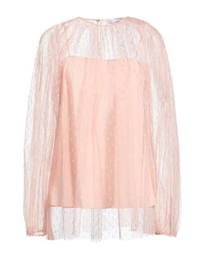 Red Valentino Woman Top Light Pink Size 6 Polyester