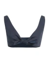 Red Valentino Woman Top Navy Blue Size 2 Cotton