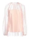 Red Valentino Woman Top Pink Size 2 Polyester