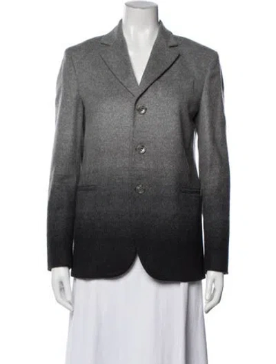 Pre-owned Red Valentino Wool Blazer In Gray
