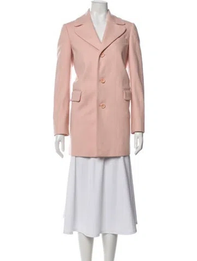 Pre-owned Red Valentino Wool Blazer In Orange