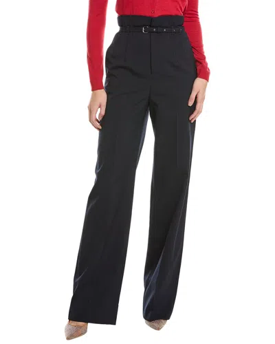 Red Valentino Wool-blend Pant In Blue