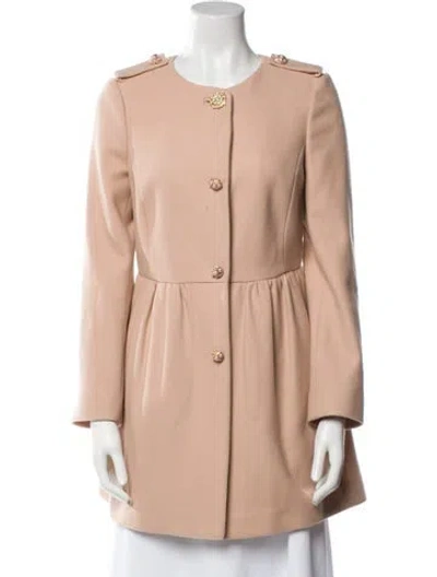 Pre-owned Red Valentino Wool Coat In Pink