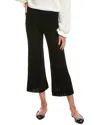 Red Valentino Wool Pant In Black