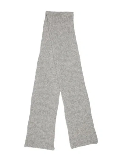Pre-owned Red Valentino Wool Scarf In Gray