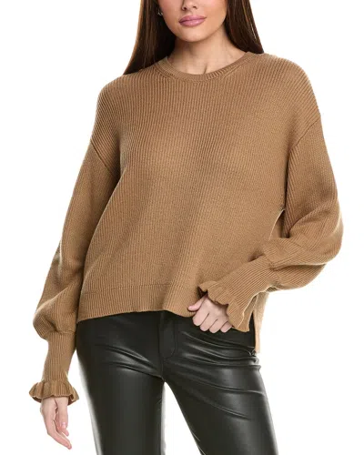 Red Valentino Wool Sweater In Brown