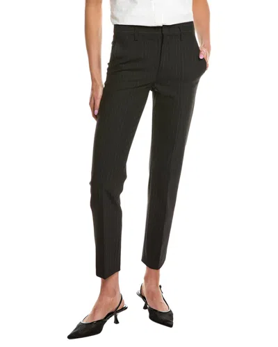 Red Valentino Wool-blend Pant In Black