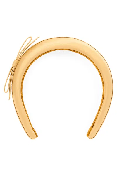 Red Valentino Yellow Hairband With Elegant And Versatile Design. In Purple