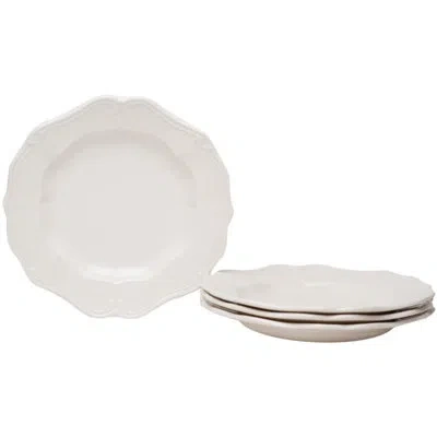 Red Vanilla Country Estate 8.25" Dessert Plates In White