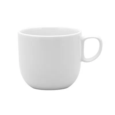 Red Vanilla Everytime Coffee Mug In Creamy White