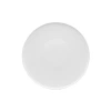 Red Vanilla Everytime Coupe Platter In White