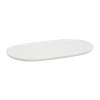 Red Vanilla Everytime Platter In White
