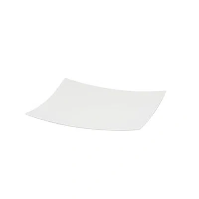 Red Vanilla Extreme 10" Bone China Dinner Plate In White
