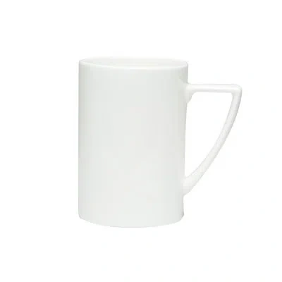 Red Vanilla Extreme Bone China Coffee Mug In White