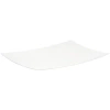 Red Vanilla Extreme White Rectangular Platter In White