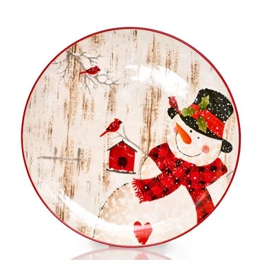 Red Vanilla Frosty's Magical Platter In Red