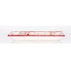 Red Vanilla Frosty's Magical Rectangular Platter In Red