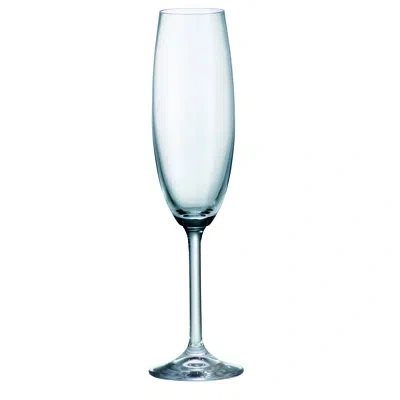 Red Vanilla Gastro 7 Oz. Crystal Flute In Clear