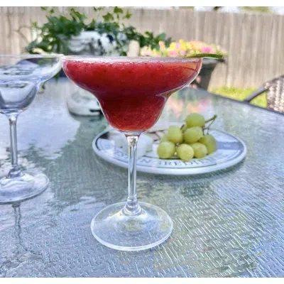 Red Vanilla Happy Hour Margarita Glass 260ml / 8.8 oz Set/6 In Clear