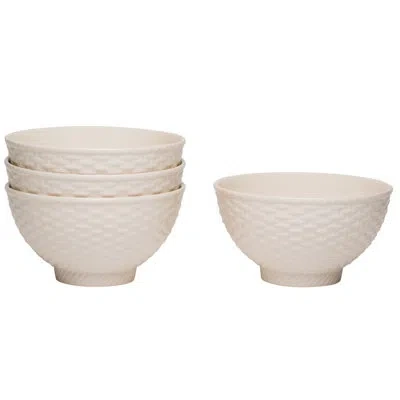 Red Vanilla Nantucket 20 Oz. Cereal Bowl In Creamy White