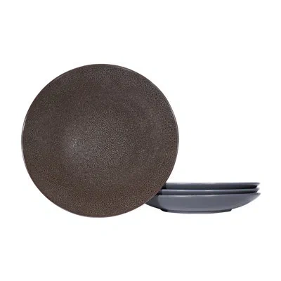 Red Vanilla Organic Art 8.75" Salad Plate In Gray