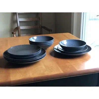 Red Vanilla Organic Art Platter In Gray