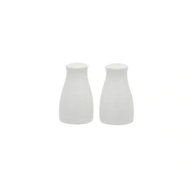 Red Vanilla Pure Salt And Pepper Set In White
