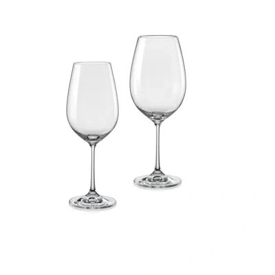 Red Vanilla Strix 12 Piece 19 Oz. Crystal All Purpose Wine Glass Set In Clear