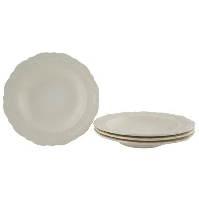 Red Vanilla Tuscan Villa 14 Oz. Soup Bowl In Cream;ivory;creamy White