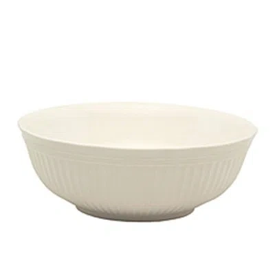 Red Vanilla Tuscan Villa 30 Oz. Cereal/fruit Bowl In Cream;ivory;creamy White