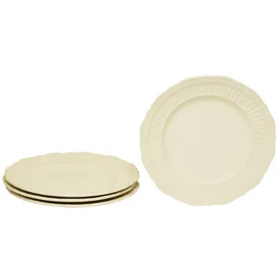 Red Vanilla Tuscan Villa 8.5" Salad Plate In Cream;ivory;creamy White