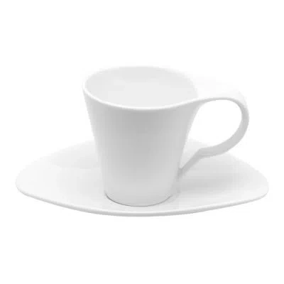 Red Vanilla Vanilla Fare 3 Oz. Espresso Cup In White