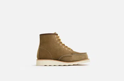 Red Wing 6 Inch Moc In Olive Mohave