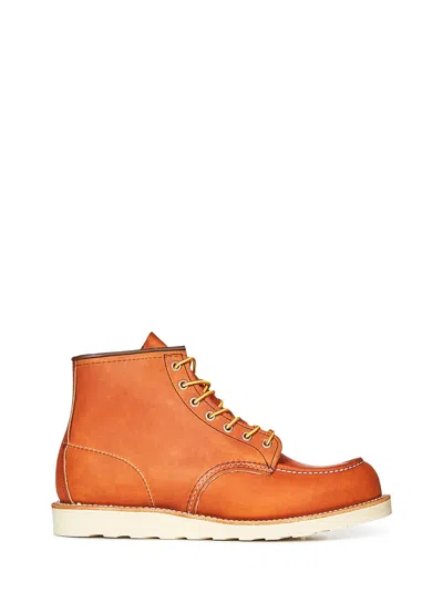 Red Wing 875 Classic Moc Toe Boots In Brown