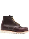 Red Wing Classic Moc Laced Shoe In Brown