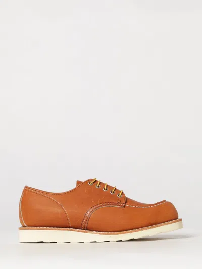 Red Wing Boot Men Color Leather In Brown