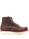 Red Wing 6-inch Classic Moc Boot Black Oxblood Mesa In Brown