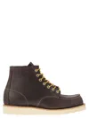 Red Wing Black Cherry Excalibur Classic Moc Leather Boots In Burgundy