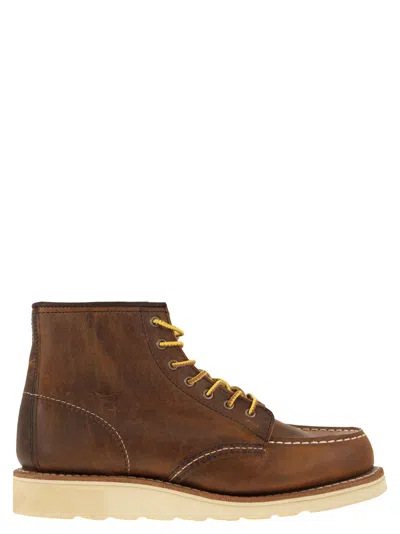 Red Wing Classic Moc - Leather Lace-up Boot In Brown