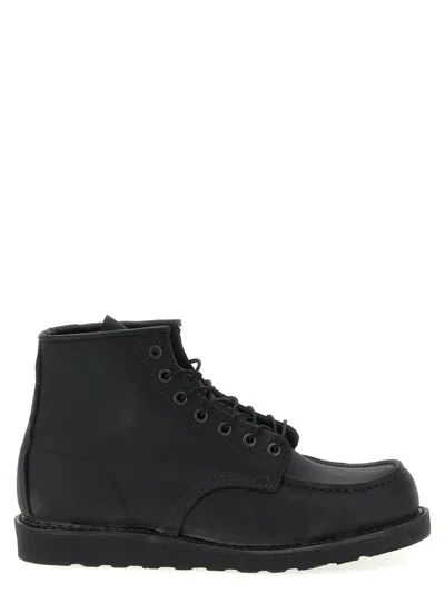 RED WING 'CLASSIC MOC' ANKLE BOOTS