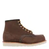 Red Wing Classic Moc Laced Shoes In Brown
