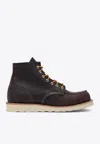 Red Wing Black Cherry Excalibur Classic Moc Leather Boots In Bordeaux