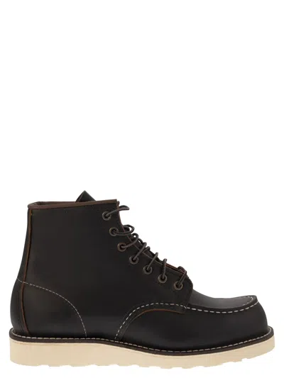 Red Wing Classic Moc - Leather Boot With Laces In Multi